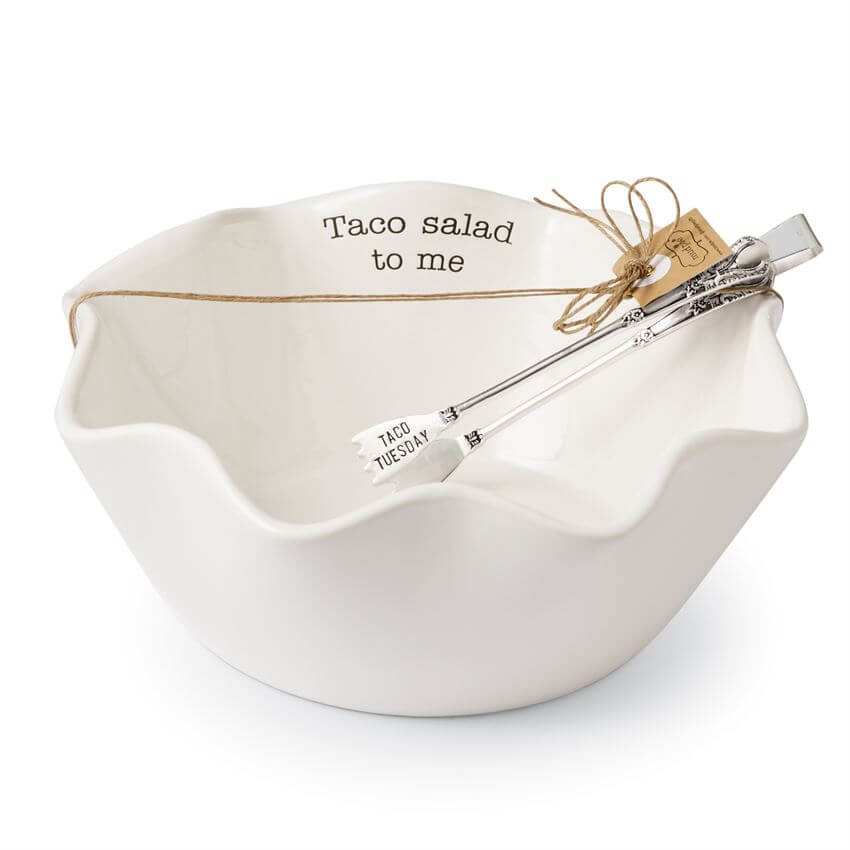 Southern Chic Spatique MUD PIE TACO SALAD SET