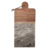 Bloomingville Marble & Acacia Wood Tray/Cutting Board
